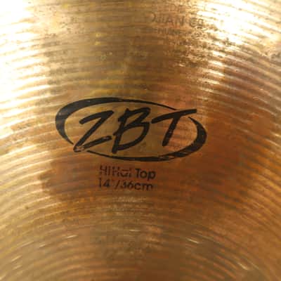 Zildjian 14 inch ZBT Hi-Hat Top Cymbal image 4