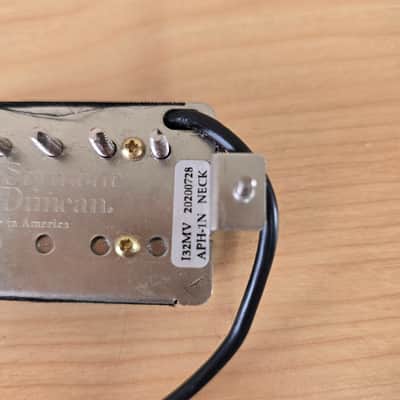 Seymour Duncan APH-1n Alnico II Pro Neck Humbucker Pickup 2020 4 Wire image 11