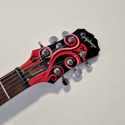 Epiphone Emily the Strange G-310 2005 Ebony with Emily the Strange Graphic image 2