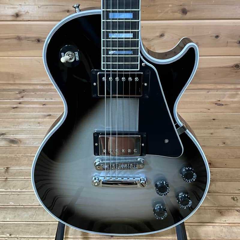 Gibson Custom Les Paul Silverburst Electric Guitar - Silverburst image 1
