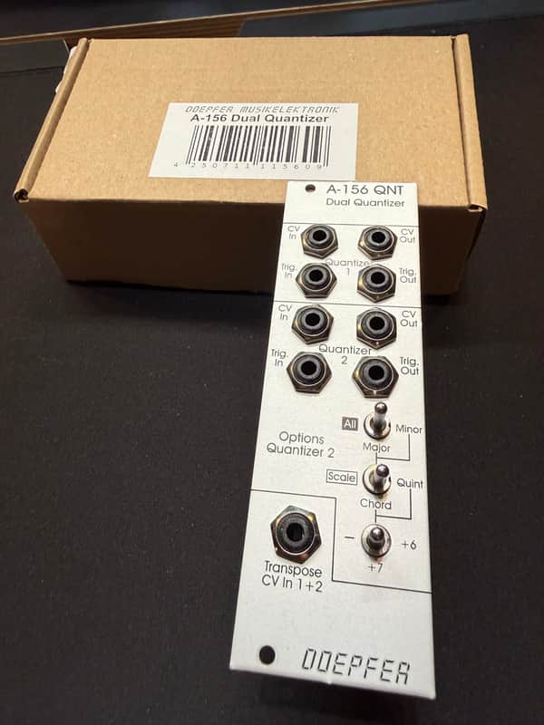 Doepfer A-156 QNT Dual Quantizer 2010s - Silver image 1