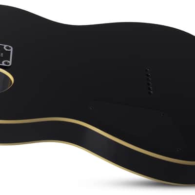 Schecter PT Electric Guitar. Gloss Black (BLK) image 13