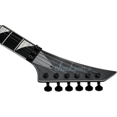 Jackson Pro Plus Pure Metal Limited Edition Soloist SL1A Guitar w/ Bare Knuckles Pickup & Gig Bag - Satin Black image 6