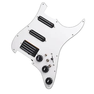 OEM Electric Guitar Board Circuit Assembly / Finger Pick Guard White 2023 image 2