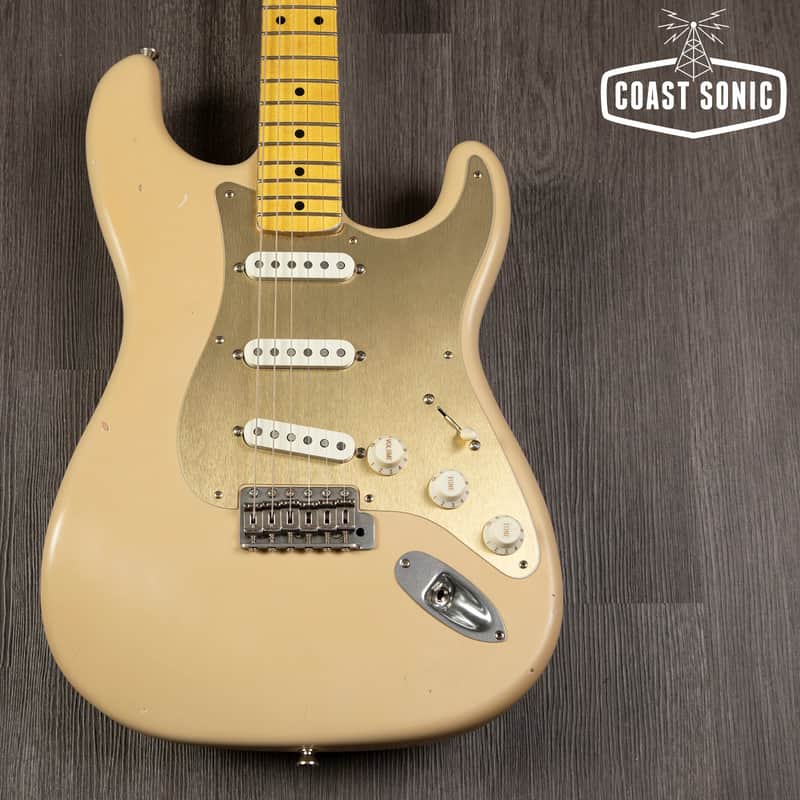 Mint Nash Guitars S-57 desert sand, light relic, hard case image 1