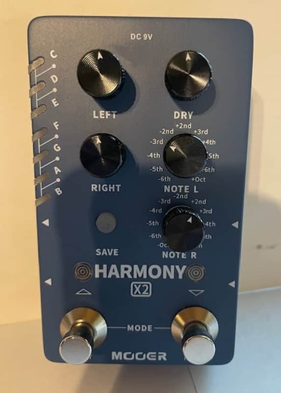 Mooer HARMONY X2 2023 - BLUE image 1