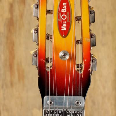 Mosrite Melobar 10 String 1967-1969 3-Color Sunburst image 12