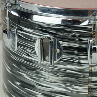Used 1970's Ludwig 13" Concert Tom, Black Oyster Pearl image 4