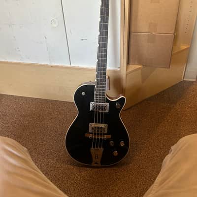 Gretsch G6128B Thunder Jet Bass 2006 - 2017 - Black image 1