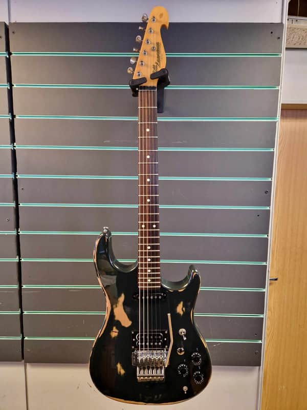 Bill Lawrence Super Strat Dark Green Relic Circa. 80s Electric
