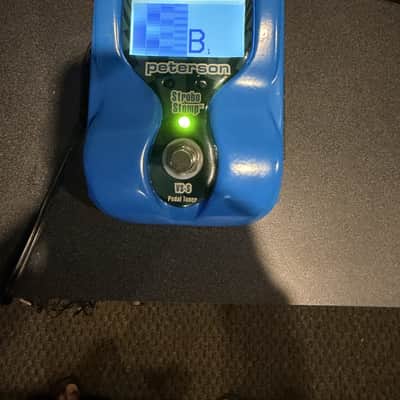 Peterson VS-S StroboStomp Pedal Tuner 2000s - Blue image 1