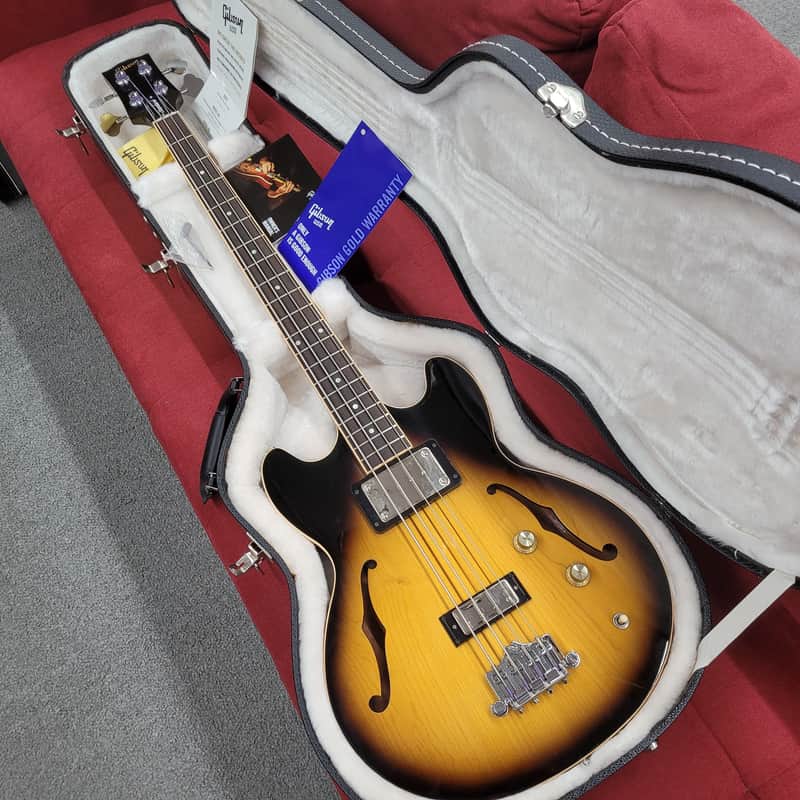Gibson Midtown Standard Bass with Curtis Novak Pickups 2012- Vintage Sunburst image 1