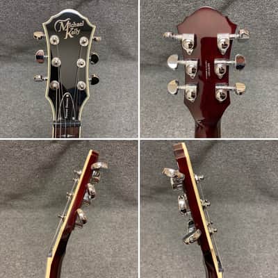 Michael Kelly Patriot Decree Electric Guitar - Coral Blue image 11