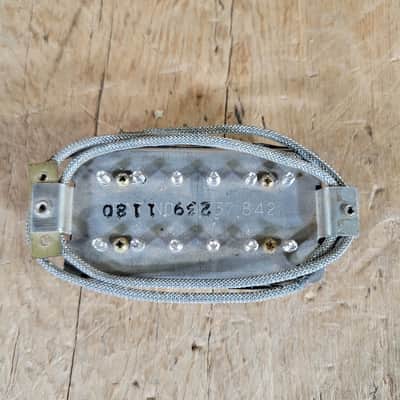 Gibson Patent Number Humbucker Zebra NOS 1980s Two Leads Split Coil ES-335 image 2