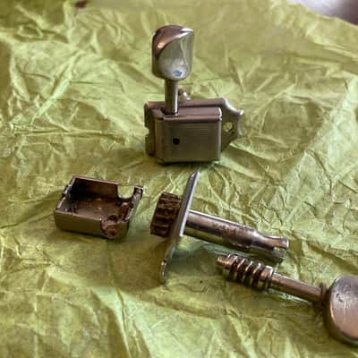vintage FENDER 1980's parts tuners jack cup bushings screws for telecaster strat stratocaster image 16