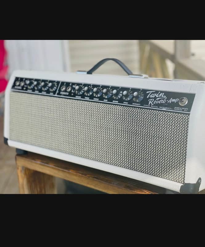 Fender '65 Twin Reverb Reissue 85-Watt 2x12" Guitar Combo 1991 - Present - Black image 1