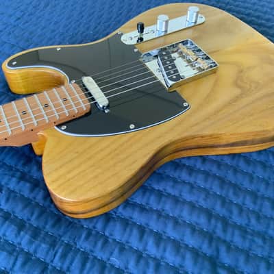Custom T-Style Roasted Maple Neck Butterscotch Catalpa Wood Body image 3
