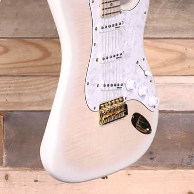 Fender Richie Kotzen Stratocaster Electric Guitar Transparent White Burst w/ Gigbag image 2