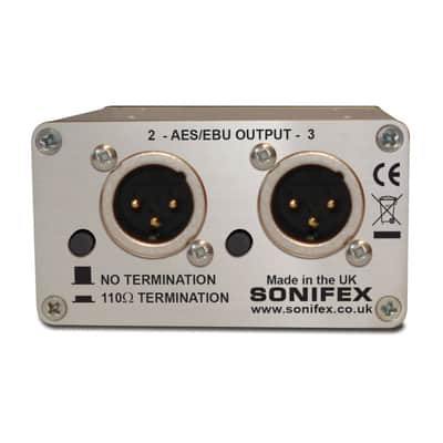 Sonifex CM-AESX3 Single 3 Way Passive AES/EBU Splitter XLR Connectors *USA Small Business* image 3