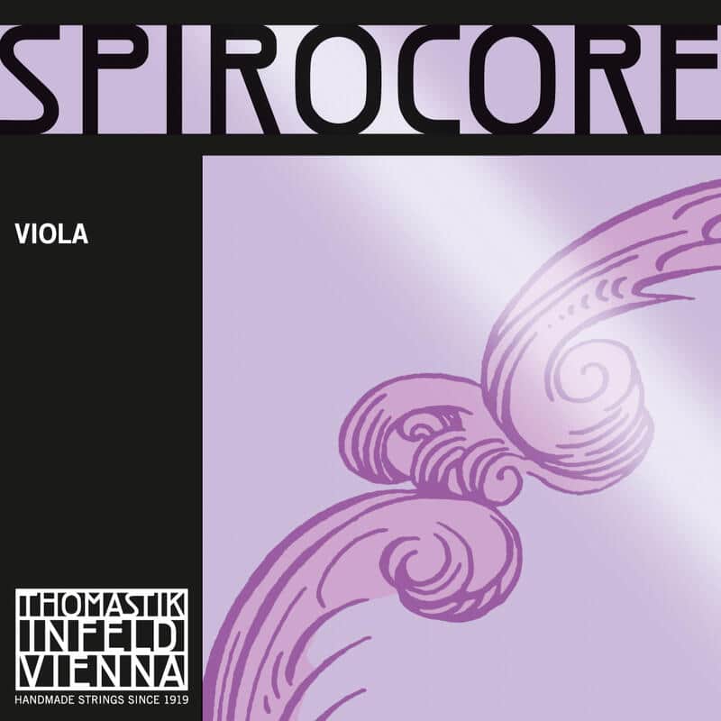 Thomastik-Infeld S24 Spirocore Tungsten Wound Spiral Core 4/4 Viola String - C (Light) image 1