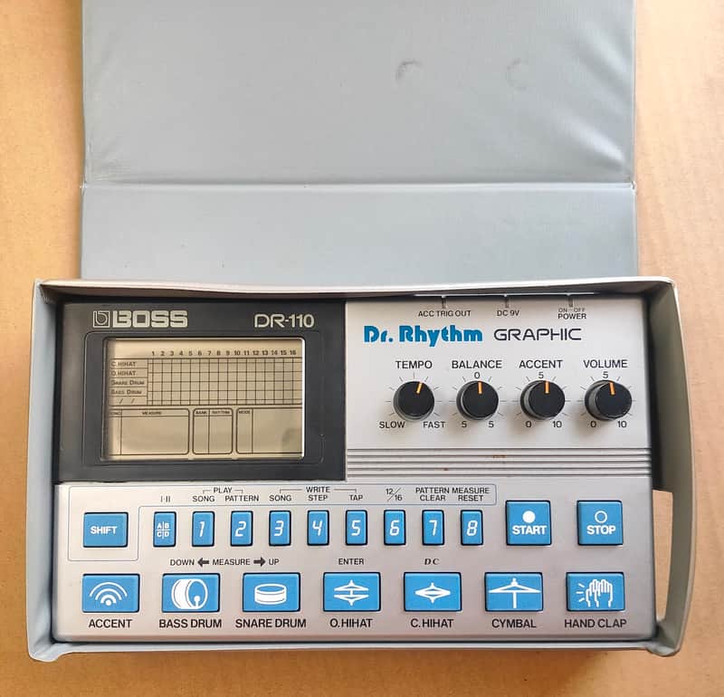 Boss DR-110 vintage analog drum machine Roland TR #2605002 image 1