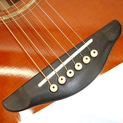 Vintage Yamaha LA-8 Acoustic Guitar - Antique Natural image 8