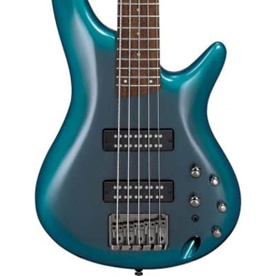 Ibanez SR305ECUB Basso elettrico 5 corde finitura Cerulean Aura Burst image 4