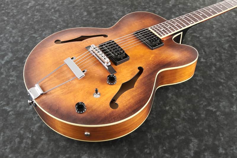 Ibanez AF55-TF Artcore Hollow Body Electric Guitar Tobacco Flat with Free Pro Setup image 1