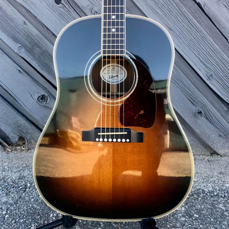 Gibson J-45 Rosewood Custom 2010 - Vintage Sunburst image 1