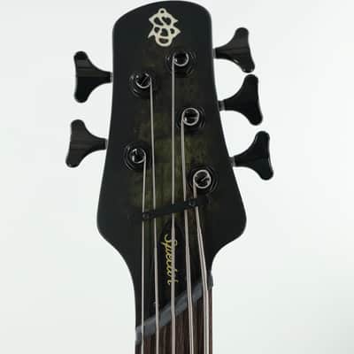 Spector Left-Handed NS Dimension 5 5-String Multi-Scale Bass w/ Fishman Pickups - Haunted Moss Matte image 6