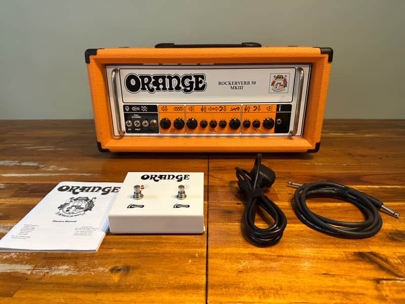 Orange Rockerverb 50 MK III 2-Channel 50-Watt Guitar Amp Head image 1