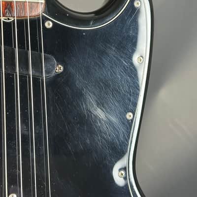 Vintage 1978 Fender Musicmaster Black w/case TSU24470 image 5