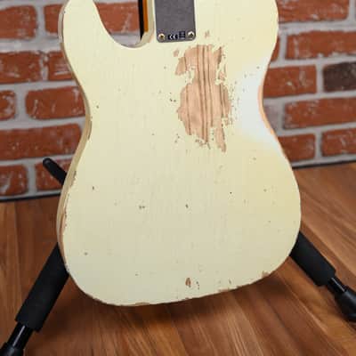 Fender Custom Shop SR25 CuNiFe Blackguard Telecaster Heavy Relic Tomatillo Green 2025 w/OHSC image 10
