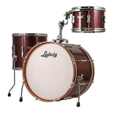 Ludwig LR320DX Club Date SE Downbeat 8x12 / 14x14 / 14x20" 3pc Shell Pack