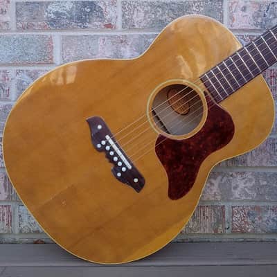 Vintage Circa 1967 Mosrite Serenade Acoustic Guitar Project w/ Gig Bag! image 1