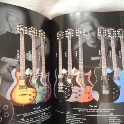 MINT WASHBURN GUITARS 2003-2004 HI QUALITY COLOR 34 PAGE CATALOG image 2