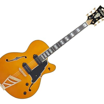 D'Angelico Excel 59 Electric Guitar - Vintage Natural - Open Box image 1
