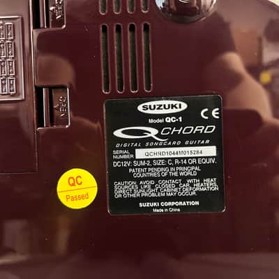 Suzuki QC-1 QChord 1999 - Red w/ Case image 9