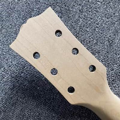 Maple Wood Guitar Neck, Rosewood 22 Frets Fingerboard Fretboard image 9