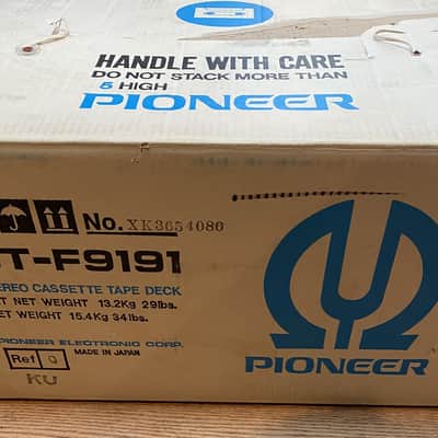 Pioneer CT-F9191 4-Track Stereo Cassette Tape Deck - Recently Cleaned - Amazing Shape image 15