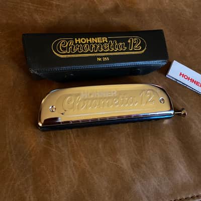 Hohner Chrometta 12-G Chrome Key of G Harmonica image 1