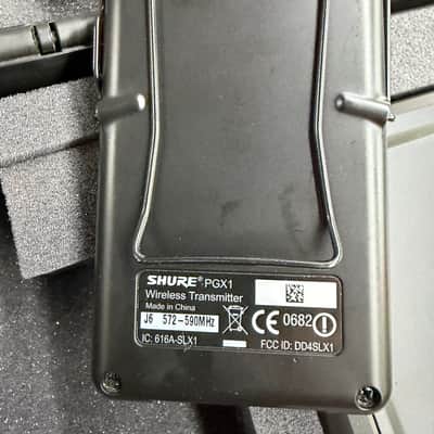 Shure Instrument Wireless System PGX1 PGX4 receiver and transmitter Guitar Bass image 11