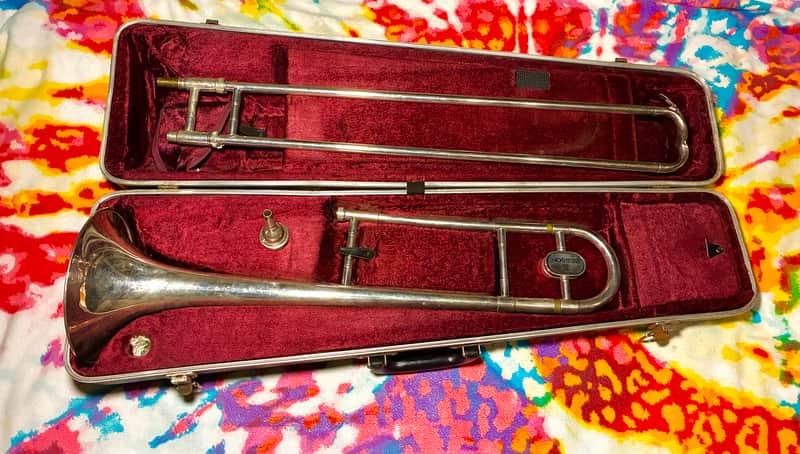 Besson London 600 Tenor Trombone w/ Benge 6½AL + Case image 1