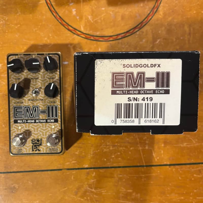 SolidGoldFX EM-III Multi-Head Octave Echo