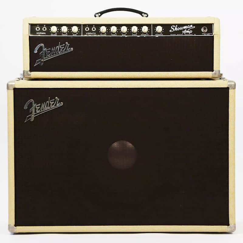 Fender Showman 12 6G14-A 100-Watt 1x12" Piggyback Guitar Amp image 2