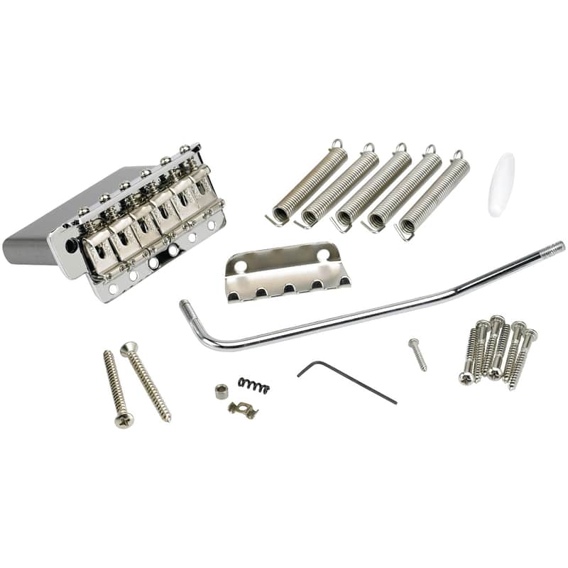 Genuine Fender Vintage 6 Point tremolo Chrome 099-2049-000 image 1