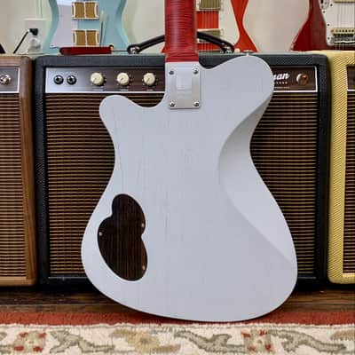 Tao Guitars T-Bucket "Cedar Beach" Grey/Red, Mastery Vibrato & Bridge 2020/NEW (Authorized Dealer) image 18