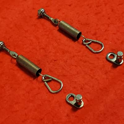2pc Vtg Bass Drum Pedal Srings Assembly Set Complete - Save $ image 2