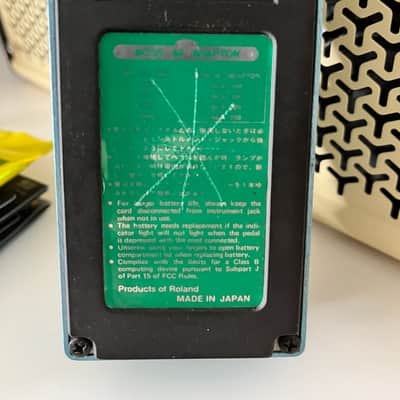 1986 Boss CE-3 Chorus guitar pedal - made in Japan - Boxed image 3