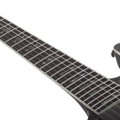 Schecter Ernie C C-1 Left-Handed Satin Black Reign image 16